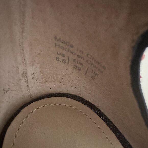 Black Glitter Stiletto Pumps / Heels with Ankle Strap - Picture 5 of 6